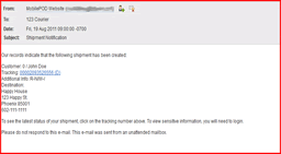 E-Mail Notification - Dispatch